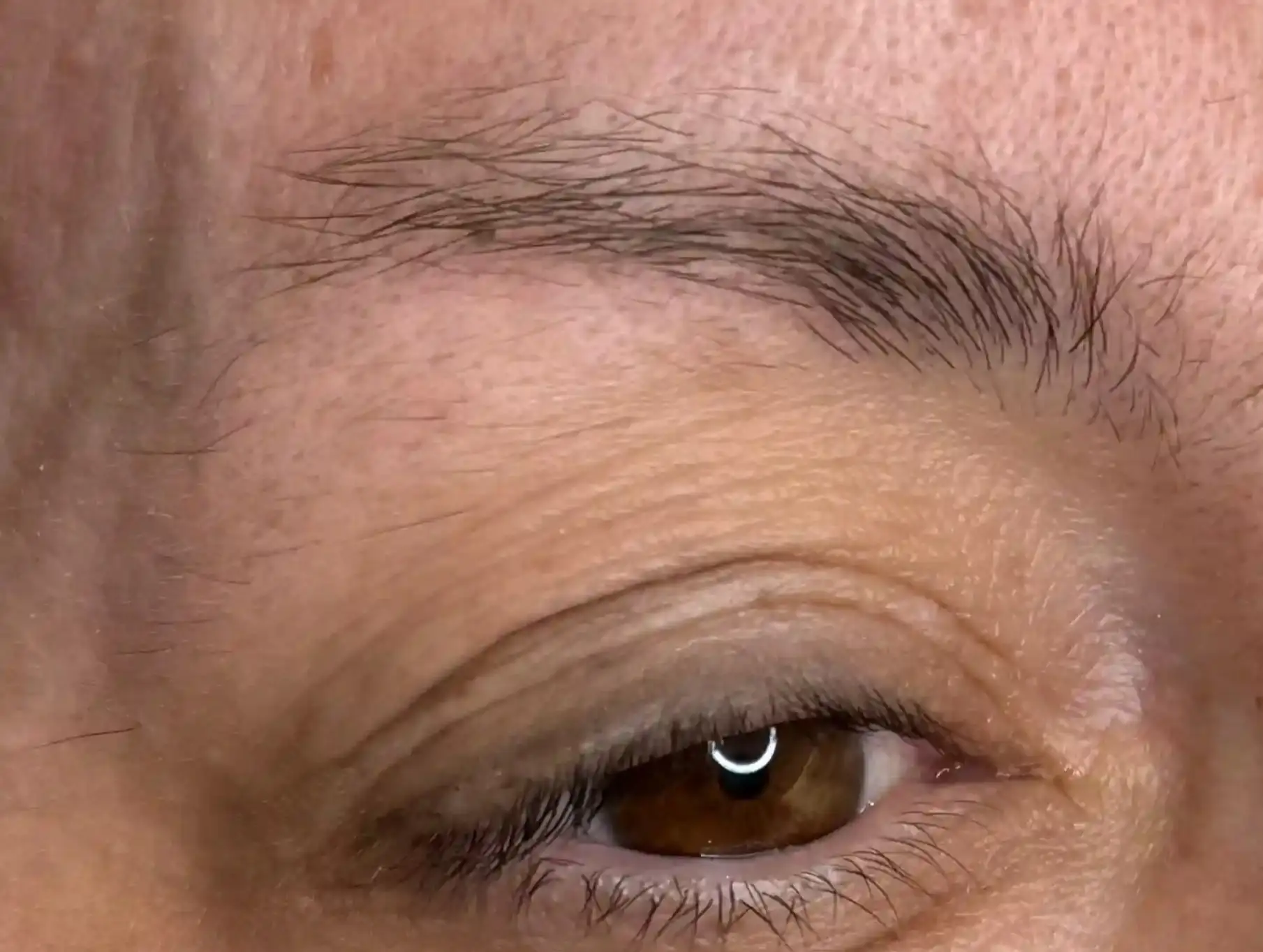 Vorher – Powder Brows